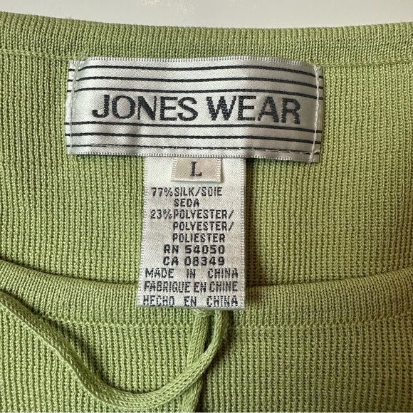 Vintage Jones Ware Silk short sleeved crewneck top - Picture 4 of 8